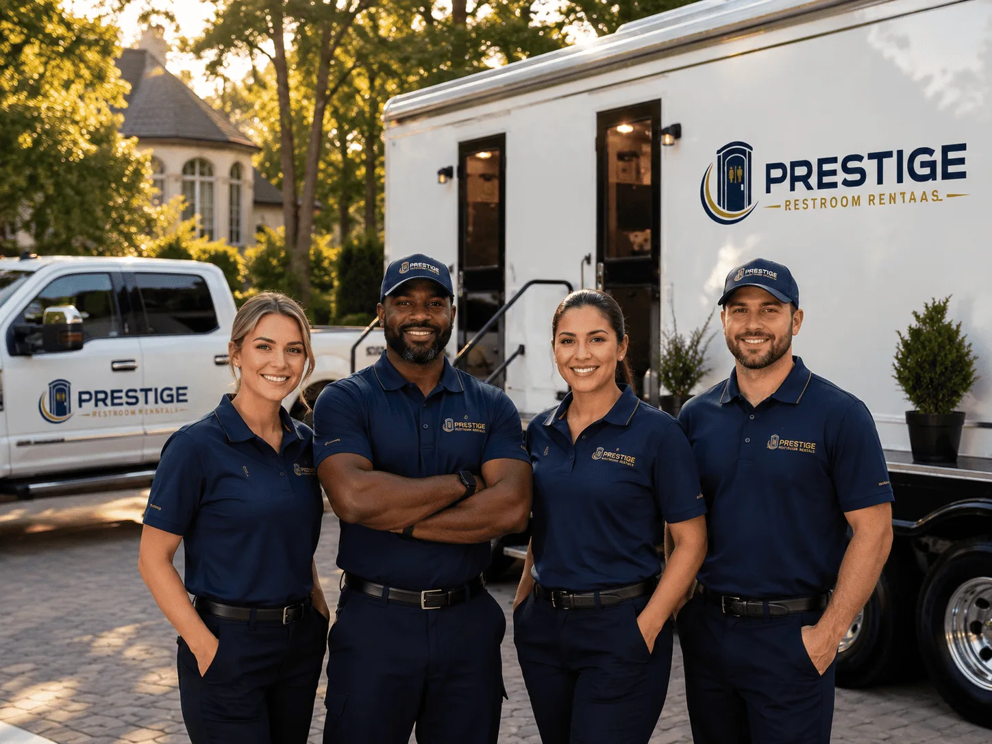 Trusted Luxury Portable Restrooms company in Winslow, IL